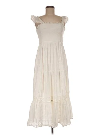 Pre-owned B.o.g. Collective Casual Dress In Ivory