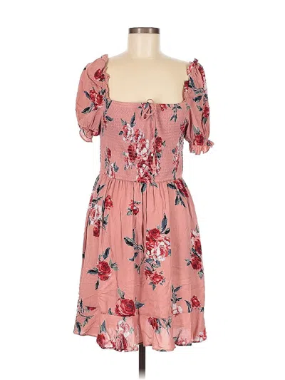 Pre-owned B.o.g. Collective Casual Dress In Pink