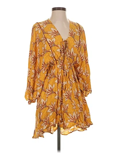 Pre-owned B.o.g. Collective Casual Dress In Yellow