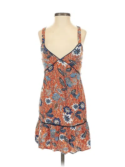 Pre-owned B.o.g. Collective Cocktail Dress In Orange