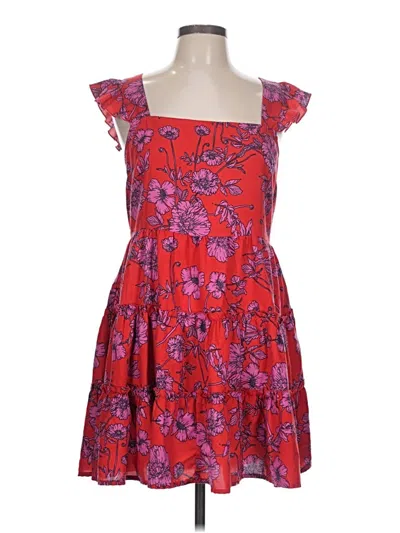Pre-owned B.o.g. Collective Cocktail Dress In Red