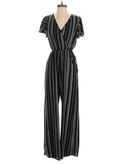 Pre-owned B.o.g. Collective Jumpsuit In Black