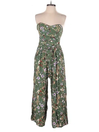 Pre-owned B.o.g. Collective Jumpsuit In Green