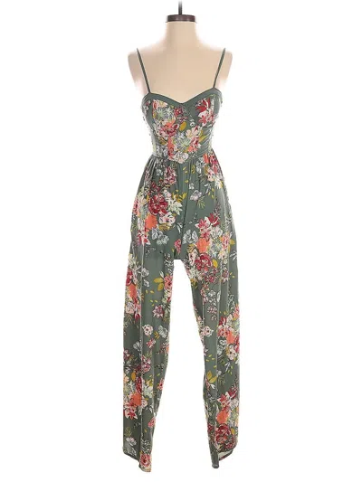 Pre-owned B.o.g. Collective Jumpsuit In Green