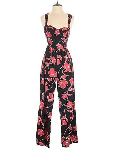 Pre-owned B.o.g. Collective Jumpsuit In Red