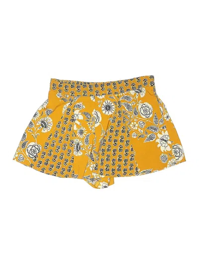 Pre-owned B.o.g. Collective Shorts In Yellow