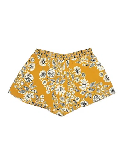 Pre-owned B.o.g. Collective Shorts In Yellow