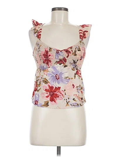 Pre-owned B.o.g. Collective Sleeveless Blouse In Pink