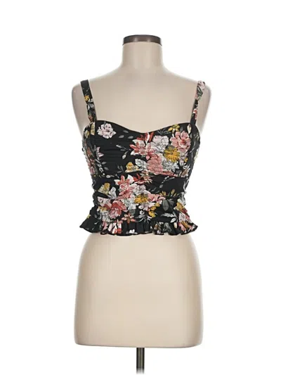 Pre-owned B.o.g. Collective Sleeveless Top Black Sweetheart Neckline Tops