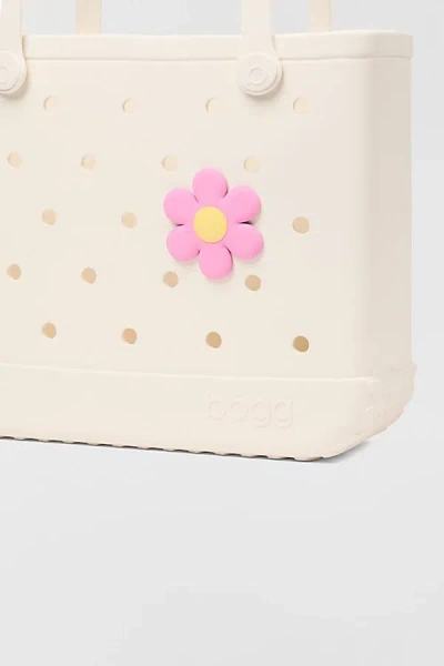 Bogg Bag Bogg Bit Daisy Bag Decoration In Pink, Women's At Urban Outfitters In White