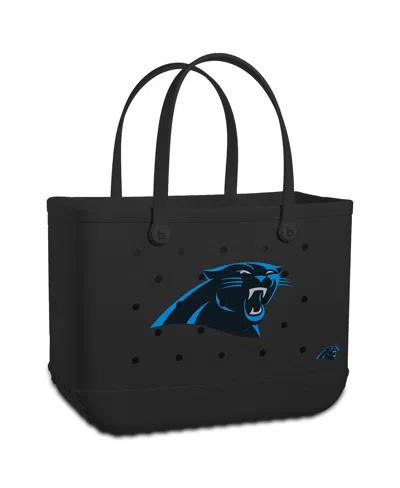 Bogg Bag Carolina Panthers Tote Bag In Black