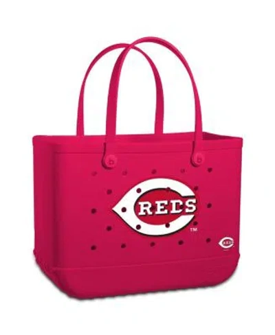 Bogg Bag Cincinnati Reds Tote Bag In Pink