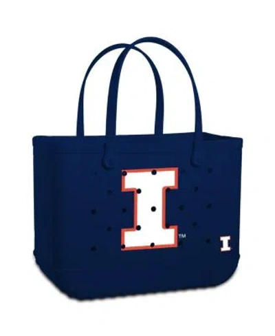 Bogg Bag Illinois Fighting Illini Tote Bag In Transparent