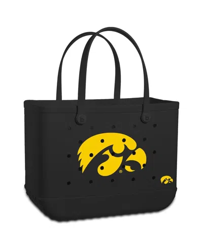 Bogg Bag Iowa Hawkeyes Handbag In Black