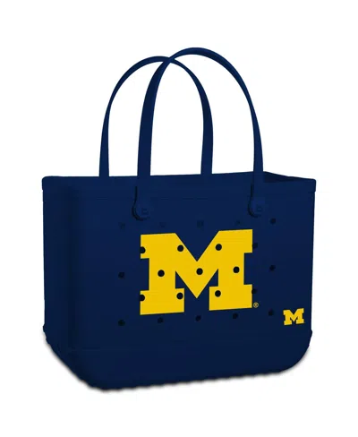 Bogg Bag Michigan Wolverines Handbag In Transparent