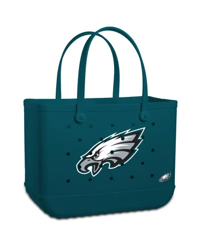 Bogg Bag Philadelphia Eagles Handbag In Transparent
