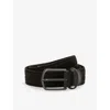 Boggi Mens Brown B Tech Stretch-woven Belt In Brown