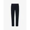 Boggi Mens Navy Blue B Tech Tapered-leg Stretch-woven Jeans In Blue
