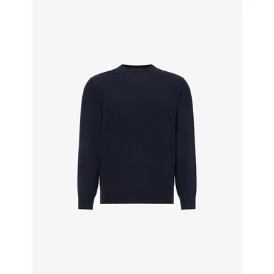 BOGGI MENS BOGGI CREWNECK REGULAR-FIT MERINO-WOOL JUMPER