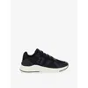 Boggi Mens Black Thunder Woven Low-top Trainers Eur 43 / 9 Uk In Black