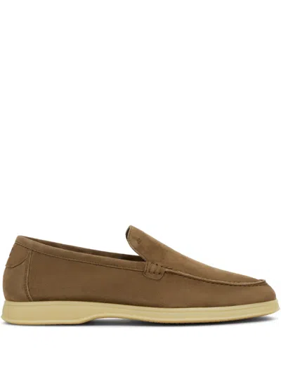 Boggi Milano Aria Loafers In 褐色