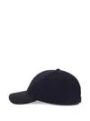 Boggi Milano B Tech Perforated Baseball Cap In Black