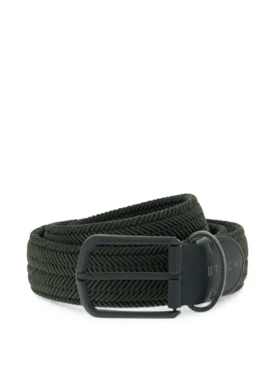 Boggi Milano 벨트 우븐 스트레치 비스코스 혼방 In Black