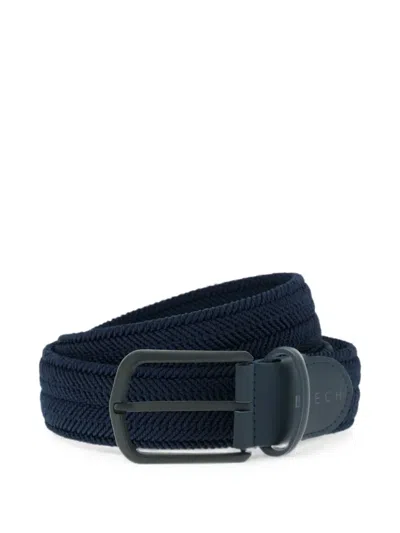 Boggi Milano 벨트 우븐 스트레치 비스코스 혼방 In Blue