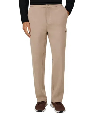 Boggi Milano Joggers In Cotton-blend Scuba B Tech In Neutral