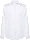 Boggi Milano Cotton Shirt In White