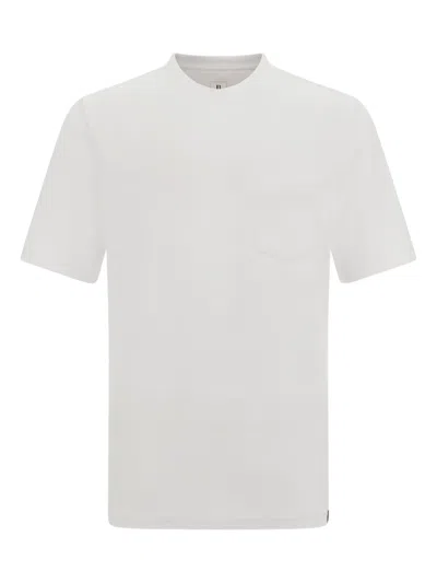 Boggi Milano Cotton/nylon T-shirt In White