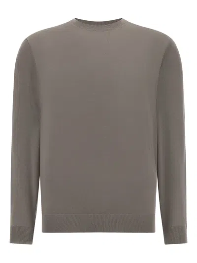 Boggi Milano Crew-neck Sweater In Green
