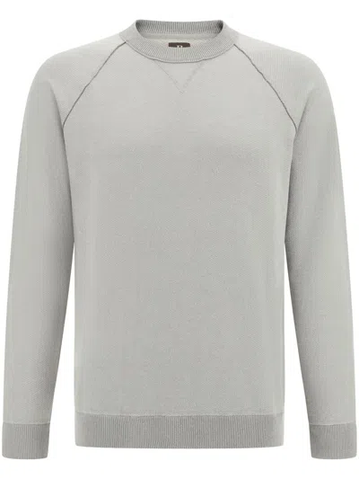 Boggi Milano Crew-neck Sweater In Grey
