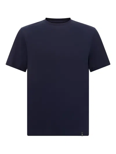 Boggi Milano Crew-neck T-shirt In Blue