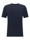 Boggi Milano Crew-neck T-shirt In Blue