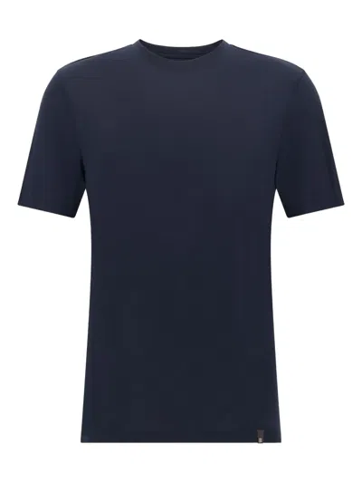Boggi Milano Crew-neck T-shirt In Blue