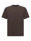 Boggi Milano Crew-neck T-shirt In Brown