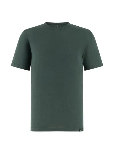 Boggi Milano Crew-neck T-shirt In Green