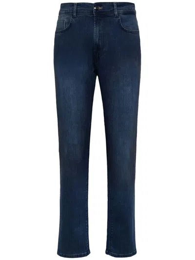 Boggi Milano Dark Blue Stretch Denim Jeans