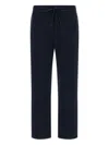 Boggi Milano Drawstring-waist Trousers In Black