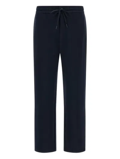 Boggi Milano Drawstring-waist Trousers In Black