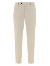 Boggi Milano Elasticated Technical Trousers In Multi