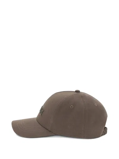 Boggi Milano Embroidered Baseball Cap In Brown