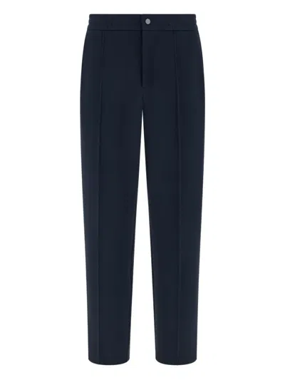 Boggi Milano Front Pockets Track Pants In Blue