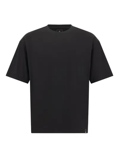 Boggi Milano High-performance Short-sleeve T-shirt In Black