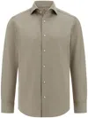 Boggi Milano Poloshirt Aus Jersey In Nude