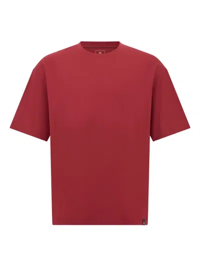 Boggi Milano Logo贴花t恤 In Red