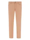 Boggi Milano Logo-patch Jeans In Neutrals