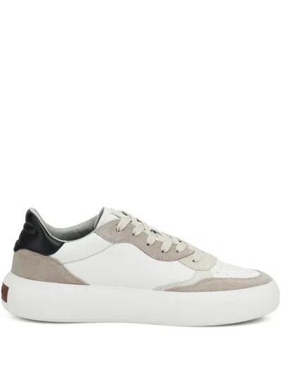 Boggi Milano Logo-print Sneakers In White