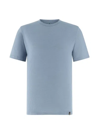 Boggi Milano Logo-detail T-shirt In Blue